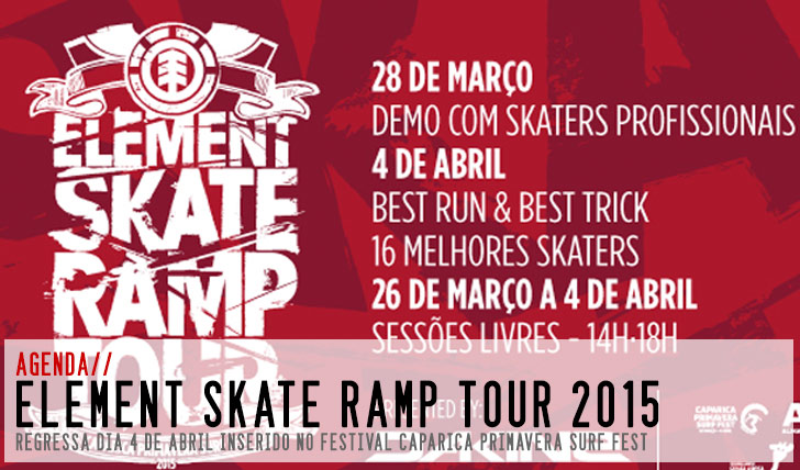 8744ELEMENT Skate Ramp Tour no Caparica Primavera Surf Fest
