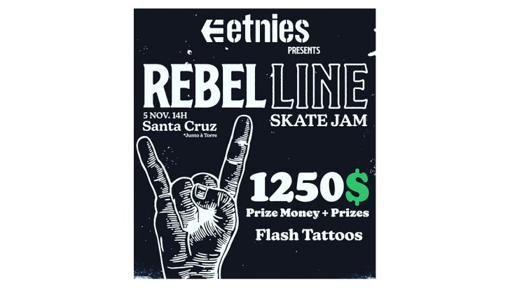 21103Rebel Line Skate Jam, em Santa Cruz